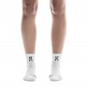 On Calze Running Performance Mid Bianco