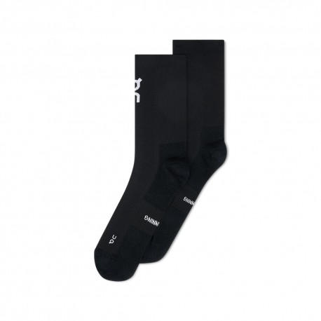 On Calze Running Core High X 2 Nero