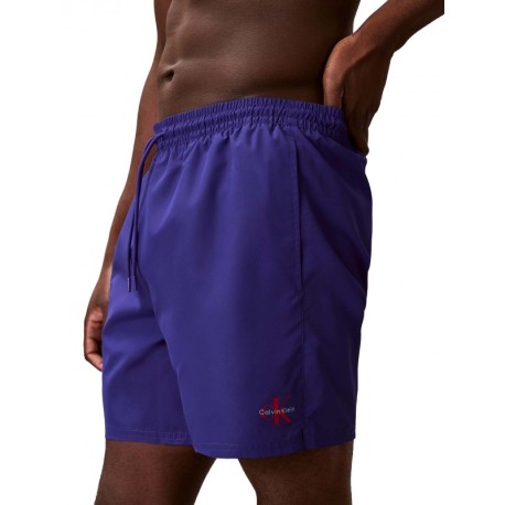 Calvin Klein Costume Boxer Waistband Blu Uomo