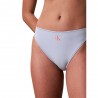 Calvin Klein Costume Slip High Leg Azzurro Donna