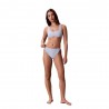 Calvin Klein Costume Slip High Leg Azzurro Donna