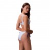 Calvin Klein Bralette Logo Azzurro Donna