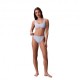 Calvin Klein Bralette Logo Azzurro Donna
