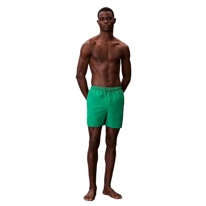 Calvin Klein Costume Boxer Waistband Verde Uomo