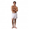 Calvin Klein Costume Boxer Vita Logo Bianco Uomo