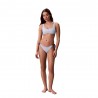 Calvin Klein Costume Slip Side Azzurro Donna