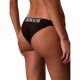 Calvin Klein Costume Slip Brazilian Nero Donna