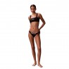 Calvin Klein Costume Slip Brazilian Nero Donna