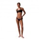 Calvin Klein Costume Slip Brazilian Nero Donna