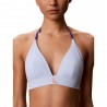 Calvin Klein Bikini Triangolo Azzurro Donna