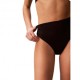 Calvin Klein Costume Slip Vita Alta Nero Donna