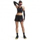 Under Armour Canotta Running Crop Velociti Elite Ultimate Nero Capri Donna