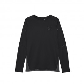 On Maglia Running Performance Long-T Nero Uomo