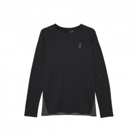 On Maglia Running Performance Long-T Nero Uomo