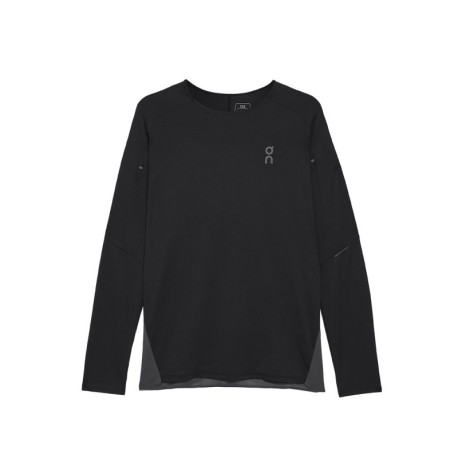 On Maglia Running Performance Long-T Nero Uomo