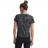 Under Armour T-Shirt Running Velociti Pro Print Nero Reflective Donna