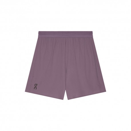 On Pantaloncini Running 7" Performance Dewberry Uomo