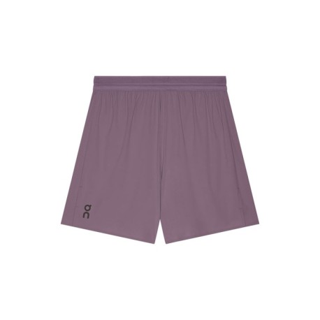 On Pantaloncini Running 7" Performance Dewberry Uomo