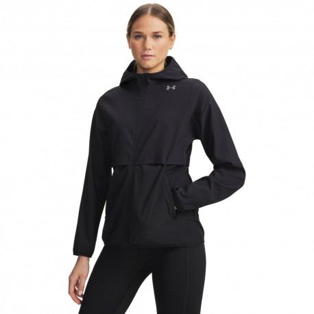 Under Armour Giacca Running Velociti Pro Storm Nero Reflective Donna