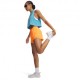 Under Armour Pantaloncini Running Fly By 3" Electric Tangerine Reflection Donna