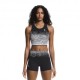 On Reggiseno Sportivo Zero Crop Bianco Nero Donna