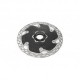 Carbon-Ti Freni a Disco Bici Da Corsa X-Rotor Steel Carb Aero Center Lock 160mm