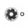 Carbon-Ti Freni a Disco Bici Da Corsa X-Rotor Steel Carb Aero Center Lock 160mm