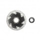 Carbon-Ti Freni a Disco Bici Da Corsa X-Rotor Steel Carb Aero Center Lock 160mm