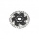 Carbon-Ti Freni a Disco Bici Da Corsa X-Rotor Steel Carb Aero Center Lock 140mm
