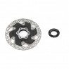 Carbon-Ti Freni a Disco Bici Da Corsa X-Rotor Steel Carb Aero Center Lock 140mm