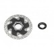 Carbon-Ti Freni a Disco Bici Da Corsa X-Rotor Steel Carb Aero Center Lock 140mm