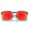 Oakley Occhiali Hstn Sq Matte Grigio Smoke Prizm Ruby