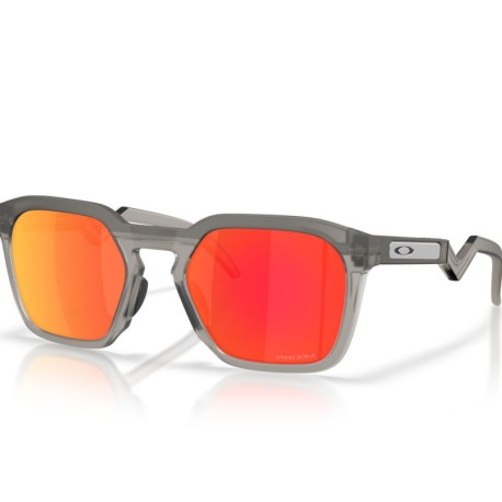 Oakley Occhiali Hstn Sq Matte Grigio Smoke Prizm Ruby