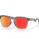 Oakley Occhiali Hstn Sq Matte Grigio Smoke Prizm Ruby