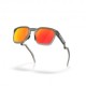 Oakley Occhiali Hstn Sq Matte Grigio Smoke Prizm Ruby