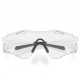 Oakley Occhiali Cybr Zero Matte Bianco Clear Photoc