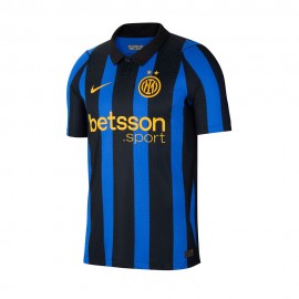 Nike Maglia Maniche Corte Inter Home Match 26 27 Blu Nero Uomo