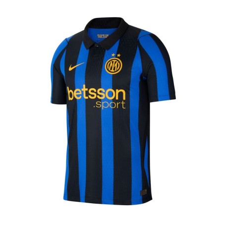 Nike Maglia Maniche Corte Inter Home Match 26 27 Blu Nero Uomo