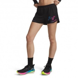 Under Armour Pantaloncini Running Velociti Elite Ultimate Nero Capri Donna