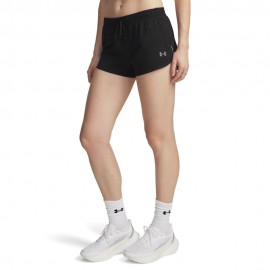 Under Armour Pantaloncini Running Velociti Pro 3" Ultimate Nero Reflective Donna