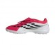 Adidas Predator Pro Ft Tf Rosso Nero Bianco - Scarpe Da Calcio Uomo