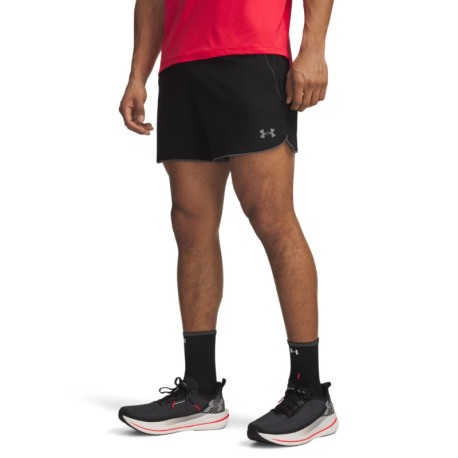 Under Armour Pantaloncini Running Velociti Pro 5" Ultimate Nero Reflective Uomo