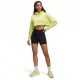 Under Armour Pantaloncini Runnings Tight Launch Elite 4" Nero Reflective Donna