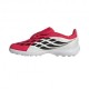 Adidas Predator League Ft Tf Rosso Nero Bianco - Scarpe Da Calcio Bambino