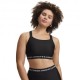 Under Armour Reggiseno Sportivo Heatgear High Compression Ultimate Nero Bianco Donna