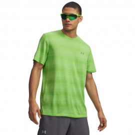 Under Armour T-Shirt Running Velociti Lumos Lime Reflection Uomo
