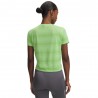 Under Armour T-Shirt Running Velociti Lumos Lime Reflection Donna