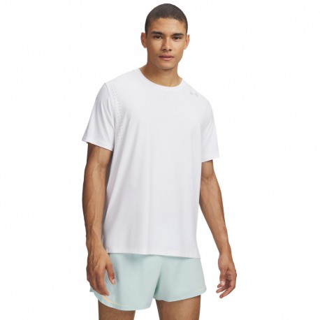 Under Armour T-Shirt Running Velociti Pro Bianco Reflective Uomo