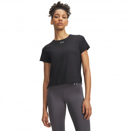 Under Armour T-Shirt Running Velociti Pro Nero Reflective Donna