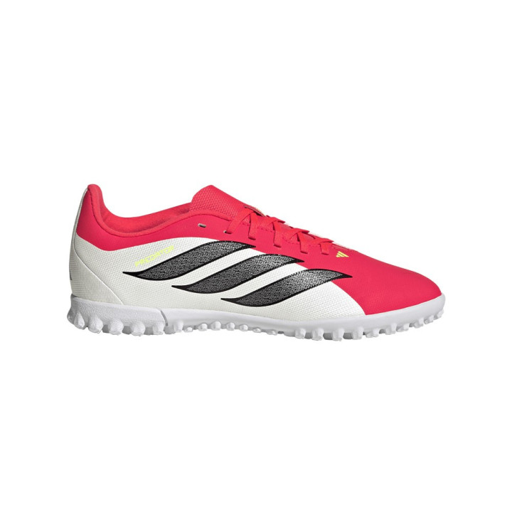 Adidas Predator Pro Ft Tf Rosso Nero Bianco - Scarpe Da Calcio Uomo